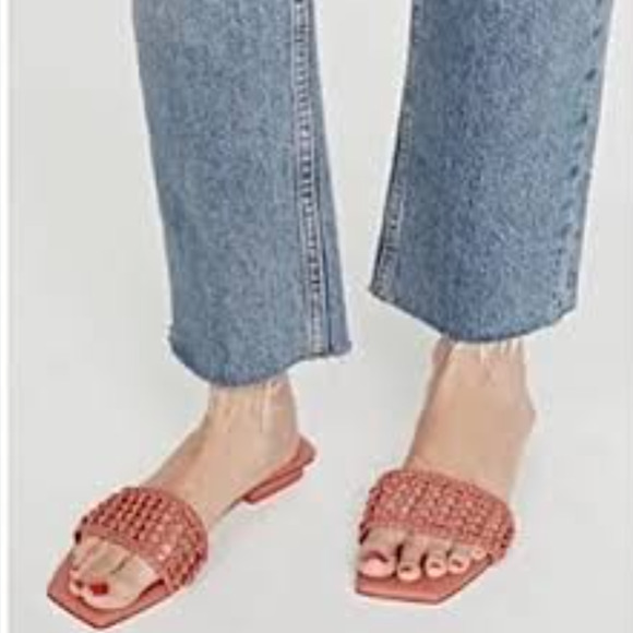 Cult Gaia Maya woven leather sandal shoe 38.5 (san100 main image 1